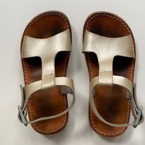 Freshly Picked Gold Sandals